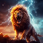 crazy-lion image