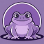 purple-frog image